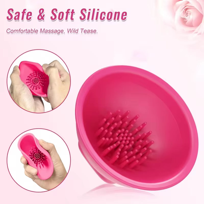 WETTME - 12 Vibration Breast Nipple Massager