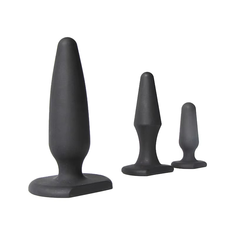 Small Middle Big Long Large Anal Plug Set