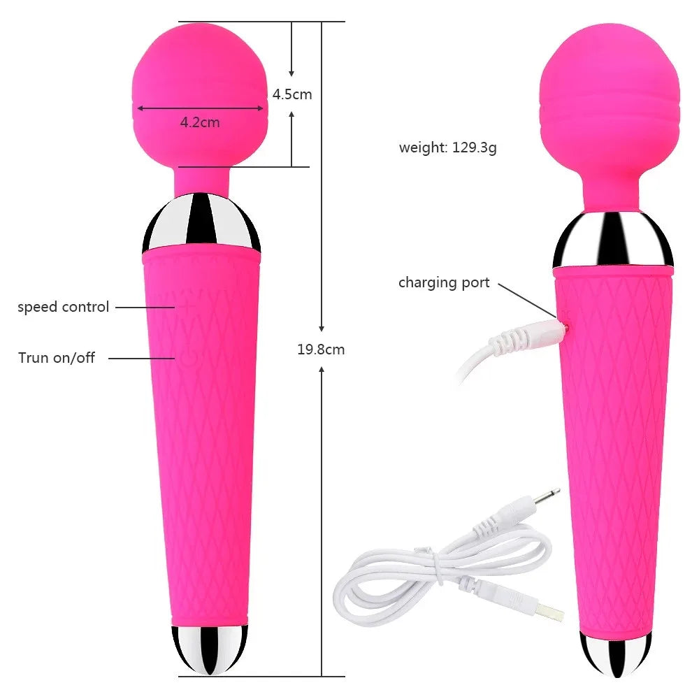 Peak wand massager enrichment 10 speeds Clitoral vibrators