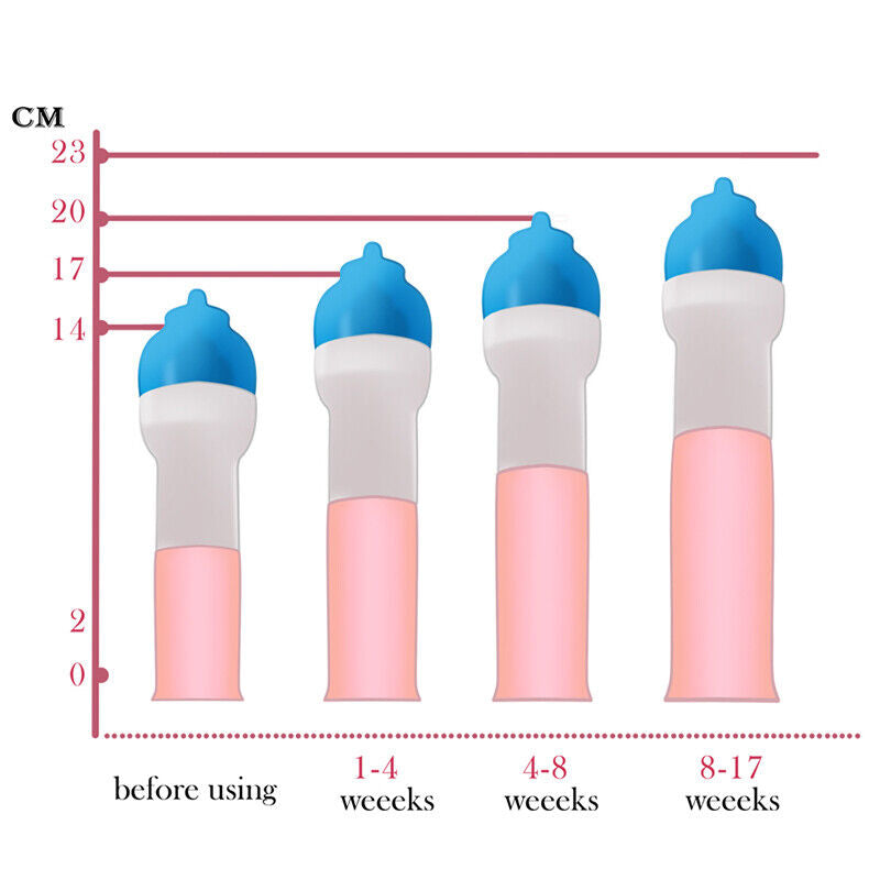 Super Penis Enlargement Extender Vacuum Stretcher Pump Hanger Bigger Enhancement 