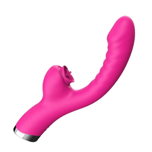 Tongue Licking Vibrator 2 in 1 