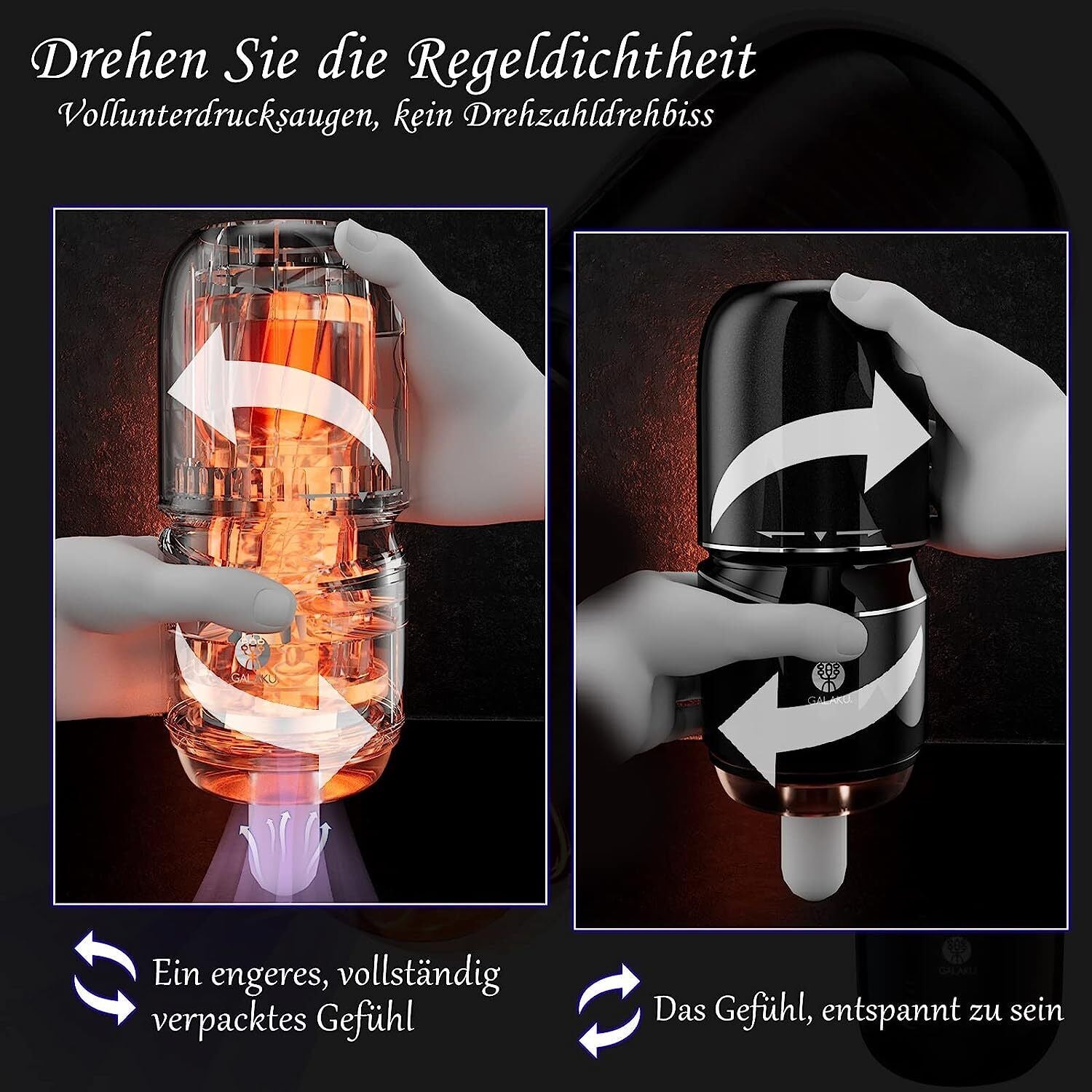 Male Masturbaters Automatic Handsfree Sucking Vibrating Cup Stroker Men Sex Toys