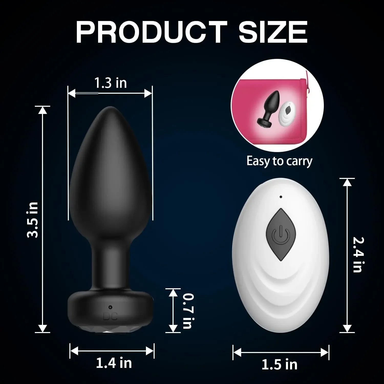 Anal Vibrator whit APP