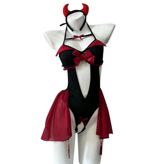 Bodysuit Devil Costumes for Woman Demon