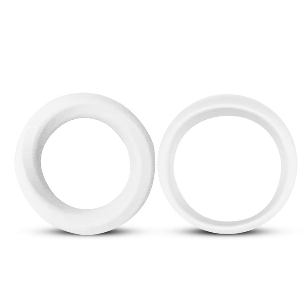 2Pcs Silicone Male Foreskin Corrector Resistance Ring Delay