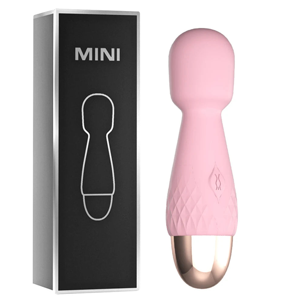 10 Modes Strong Vibration Mini  vibrator Magic Stick 