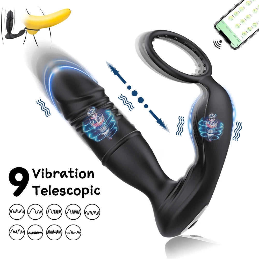 Mason - APP Control Vibrating Thrust Prostate Massager