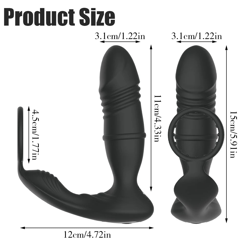 Mason - APP Control Vibrating Thrust Prostate Massager