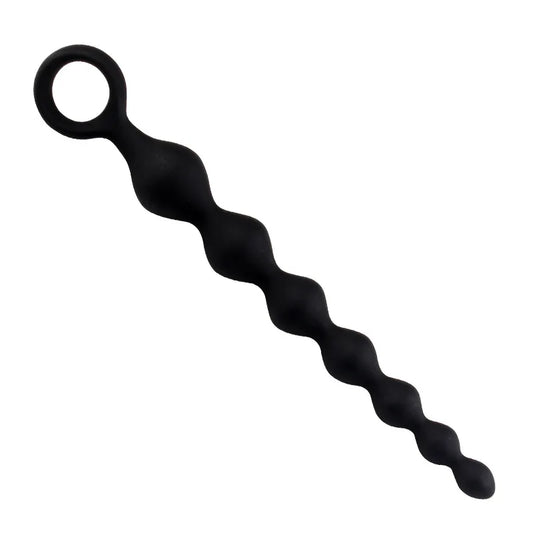 20CM Silicone Anal Beads Prostate Stimulator Ball Butt Plug