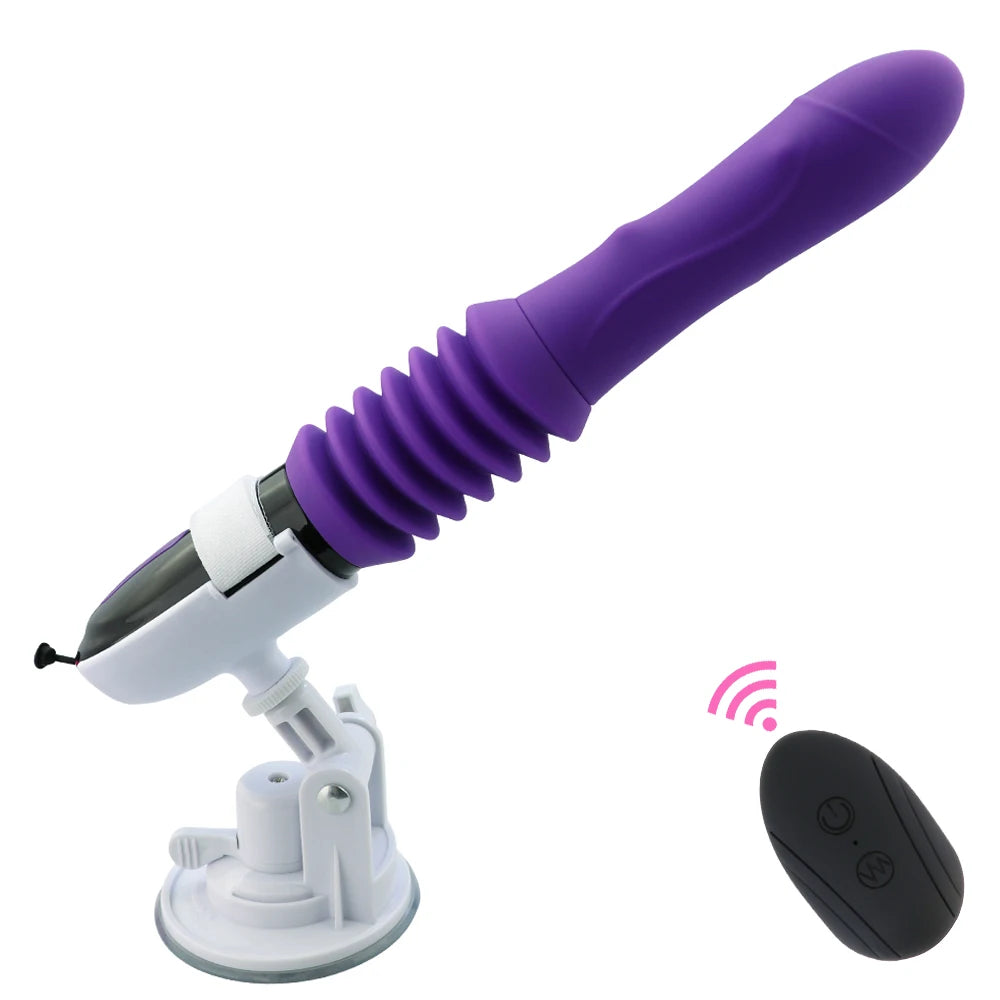 Sex Machine Thrusting Big Dildo Vibrator Vaginal G Spot