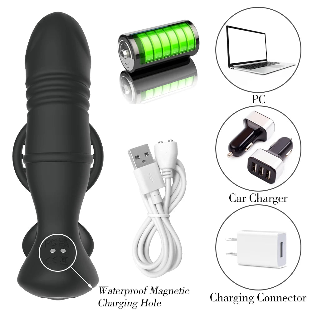 Mason - APP Control Vibrating Thrust Prostate Massager