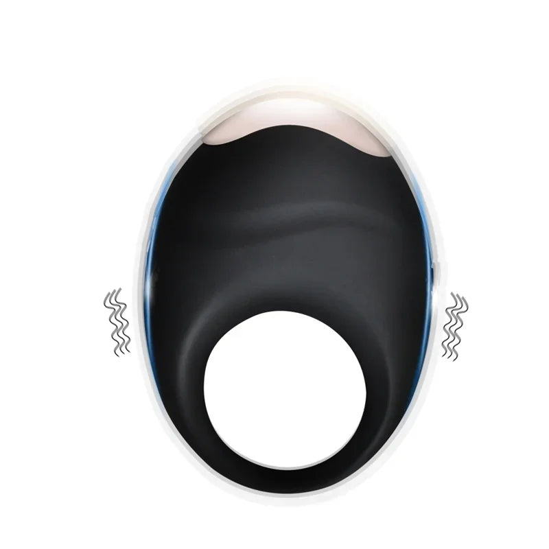  Ring pennis Waterproof Vibrator 