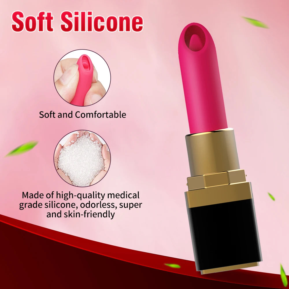 Mini Bullet Lipstick G Spot Vibrator 10 Vibration Modes