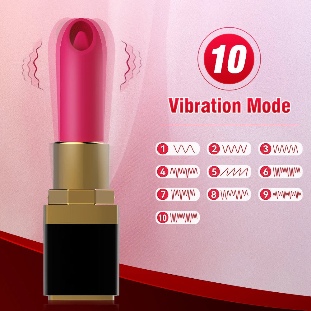 Mini Bullet Lipstick G Spot Vibrator 10 Vibration Modes