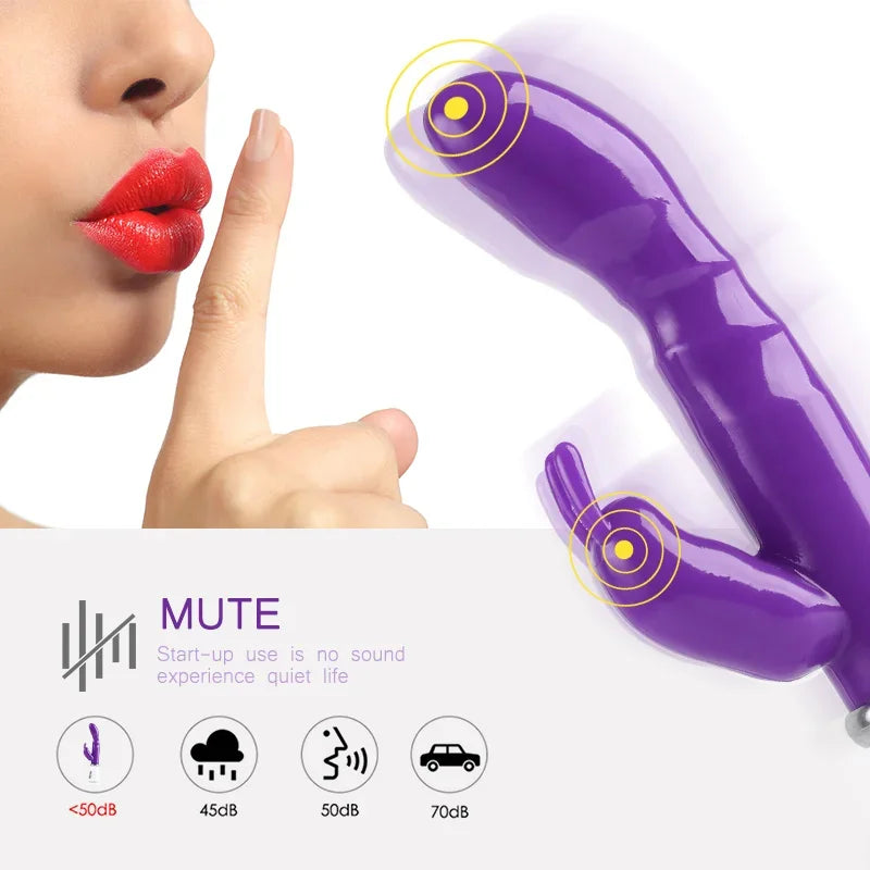 Rabbit Vibrator Powerful Clitoris Stimulator