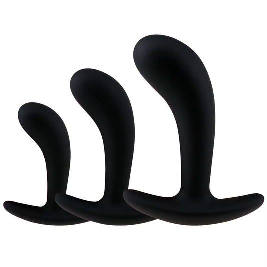 Bestvibe silicone with curved head 3 pieces