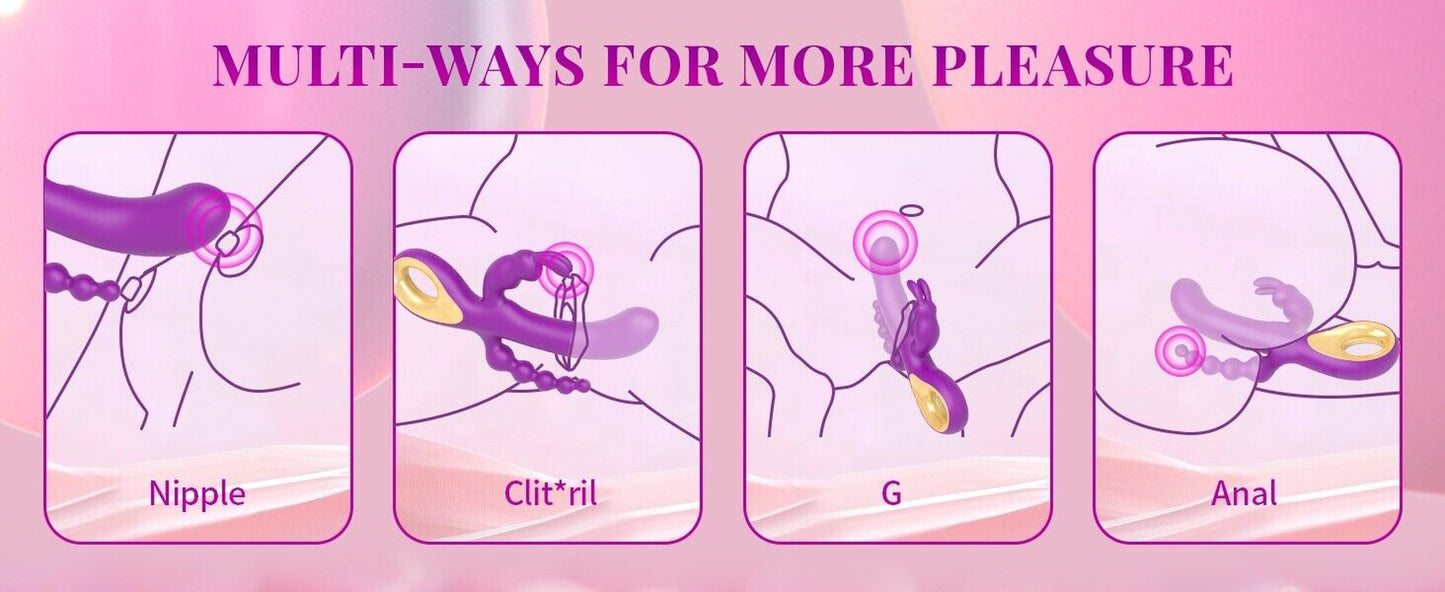 3 in 1 Dildo Vibrator